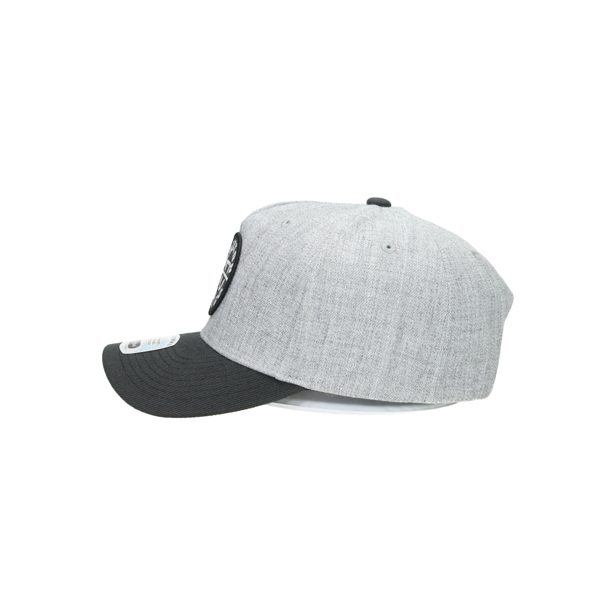 Crest C MP Snapback heather grey/black grau schwarz | Bildmaterial bereitgestellt von SHOES.PLEASE.