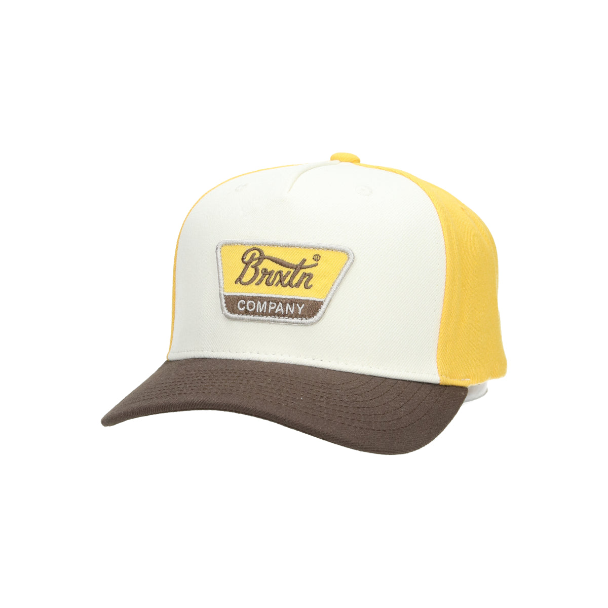 Linwood C MP Snapback golden glow/off white weiß braun gelb | Bildmaterial bereitgestellt von SHOES.PLEASE.