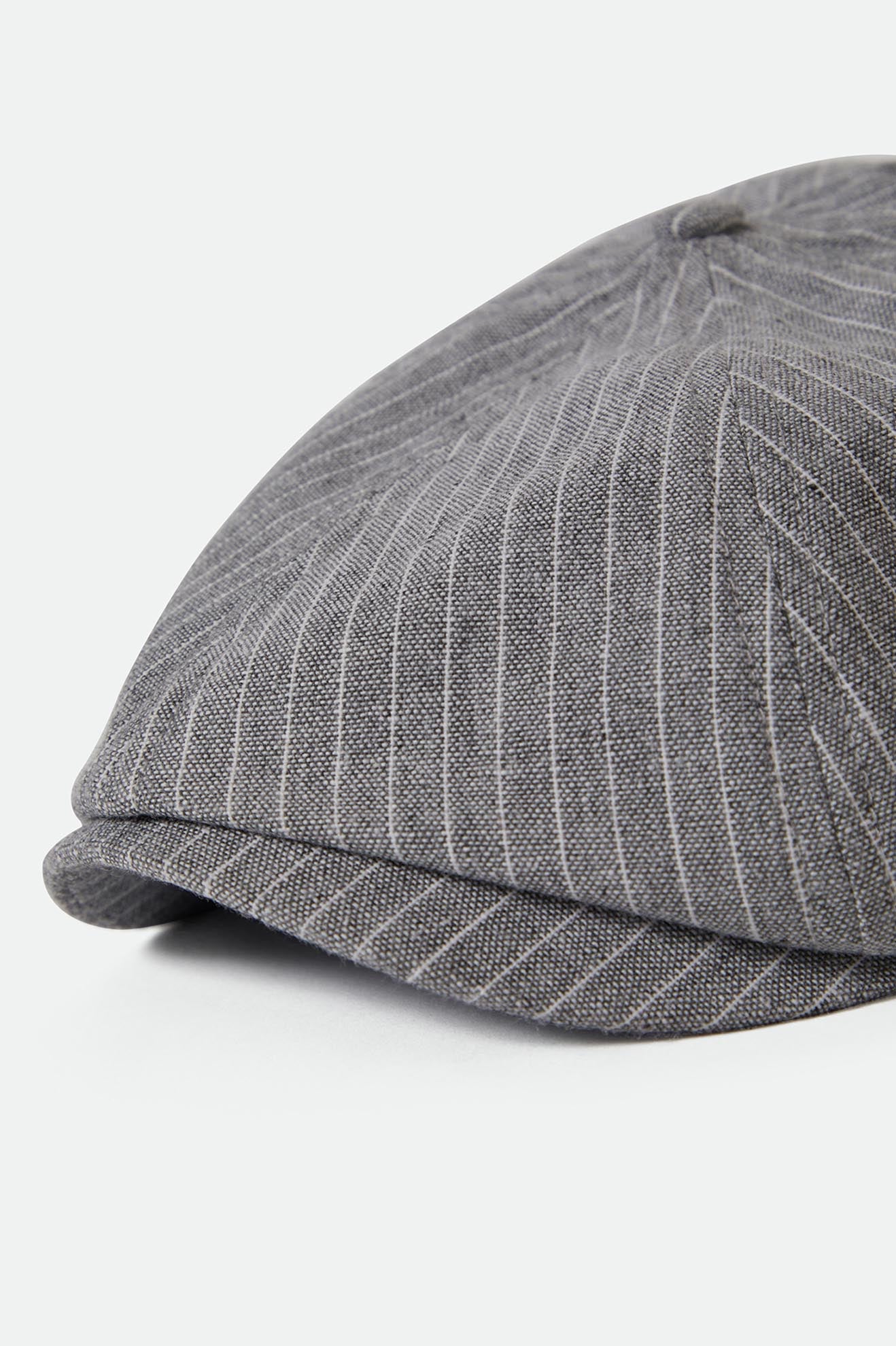 BROOD LW SNAP CAP light grey white stripe chambr | Bildmaterial bereitgestellt von SHOES.PLEASE.