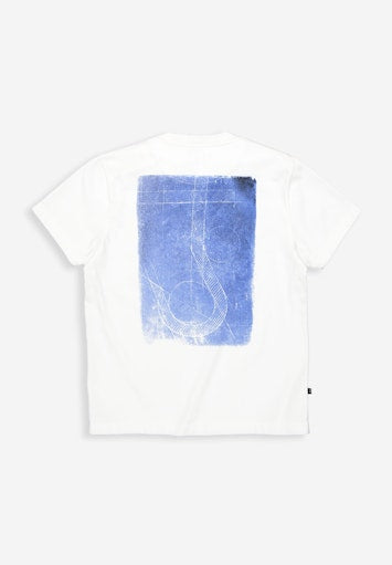 Army Cyan Loose Tee titan white | Bildmaterial bereitgestellt von SHOES.PLEASE.