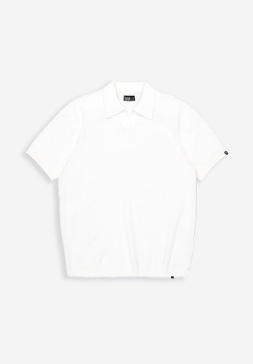 Boucle Knit Polo titan white | Bildmaterial bereitgestellt von SHOES.PLEASE.