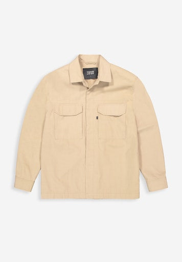 Dan Cotton Overshirt luxor beige
