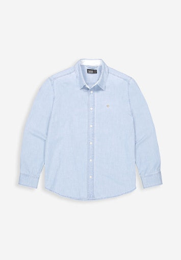 Upton Chambray Shirt shark blue
