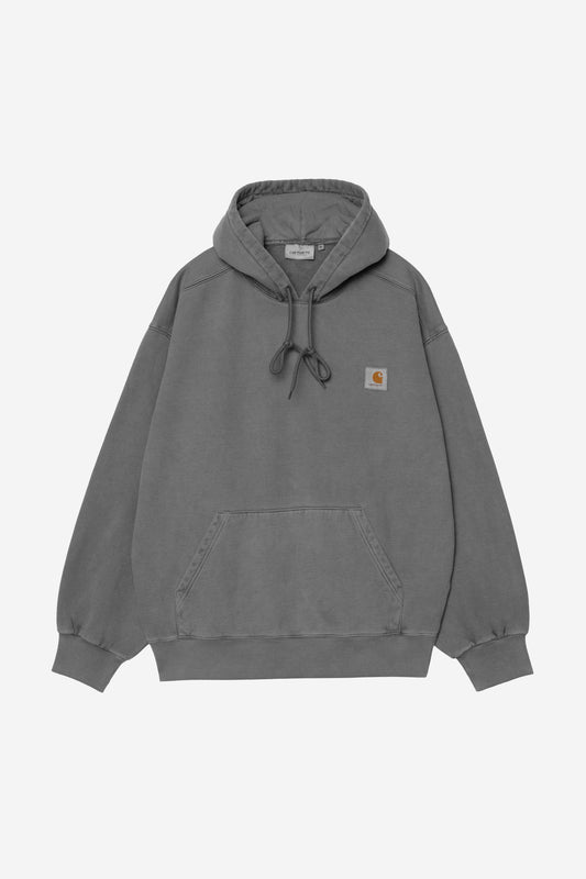 Hooded Vista Sweat black/garment dyed