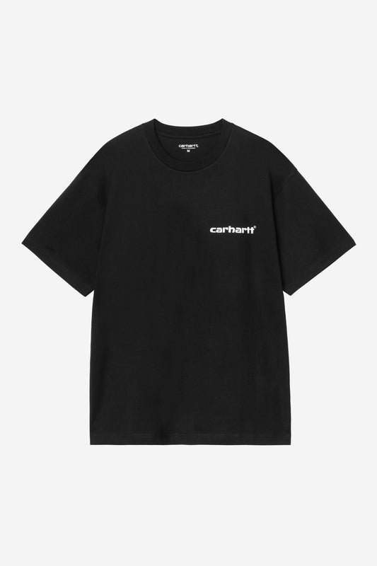 S/S Caps T-Shirt black