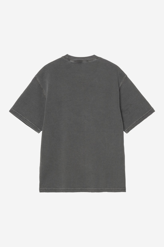 S/S Nelson Waffle T-Shirt black