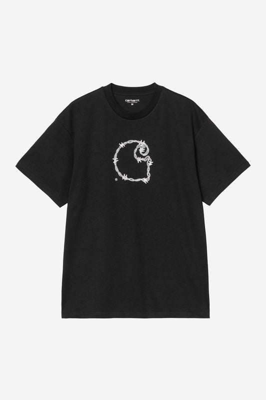 S/S Barbwire C T-Shirt black