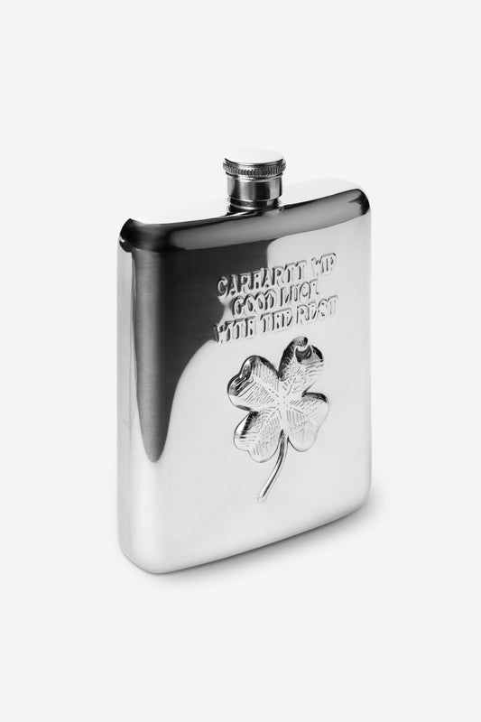 Clover Flask silver
