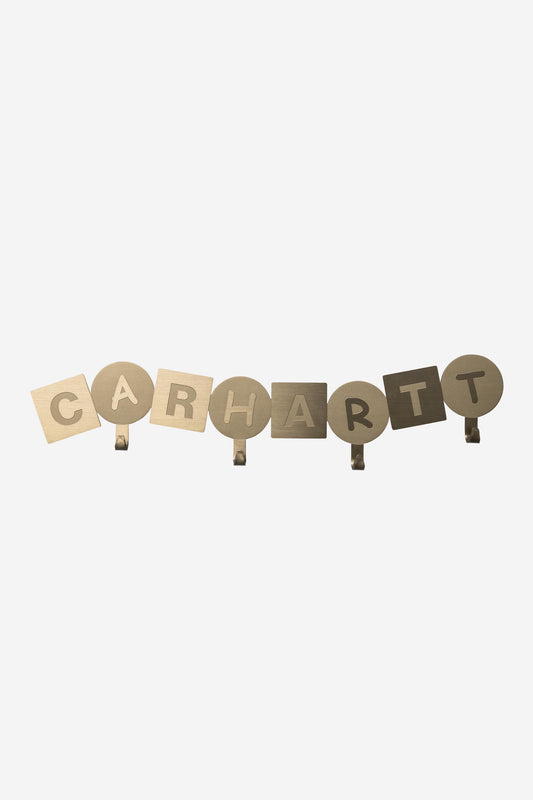 ABC Wall Coat Hanger gold
