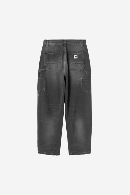 W' OG Single Knee Pant black /destroy wash, splatter
