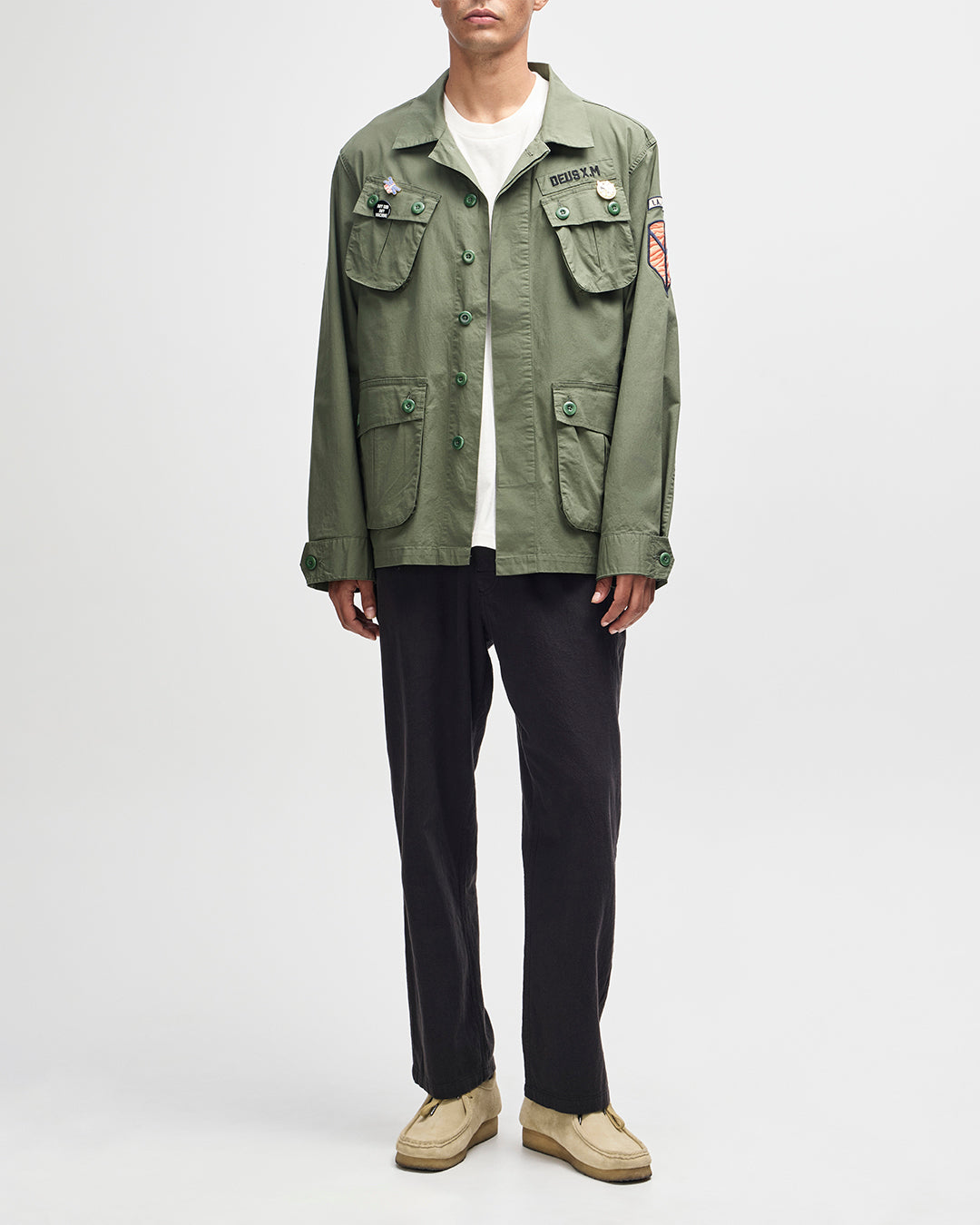 Power Overshirt pine green | Bildmaterial bereitgestellt von SHOES.PLEASE.