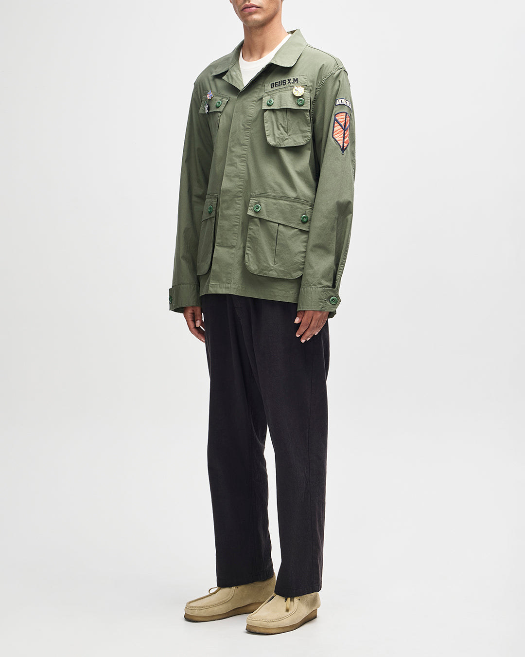Power Overshirt pine green | Bildmaterial bereitgestellt von SHOES.PLEASE.