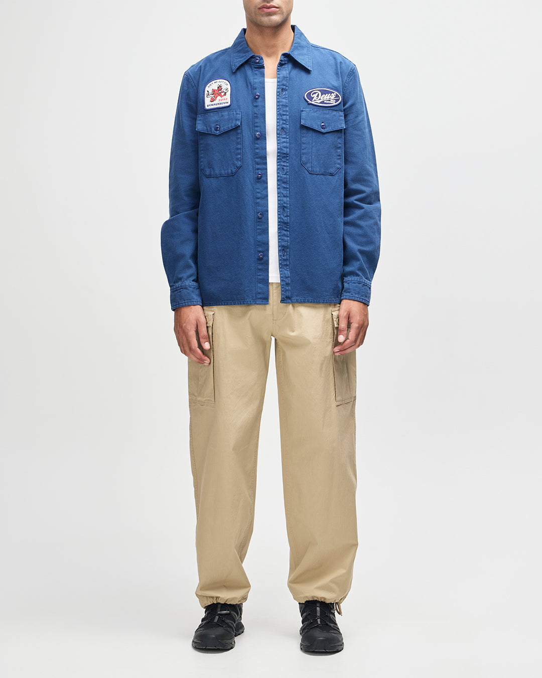 Nomad Shirt mechanic blue | Bildmaterial bereitgestellt von SHOES.PLEASE.
