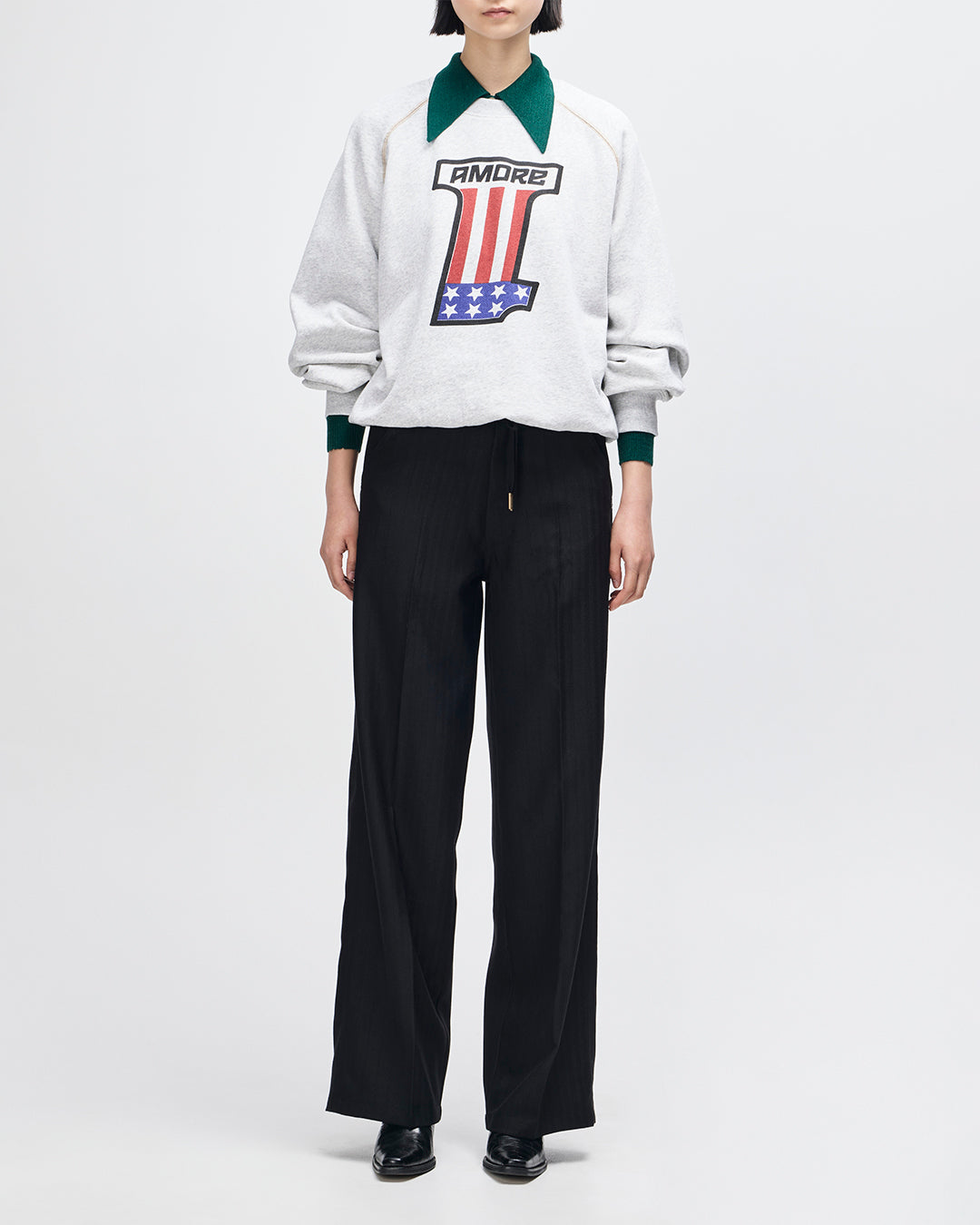 One More Marle Crew lt grey marle | Bildmaterial bereitgestellt von SHOES.PLEASE.