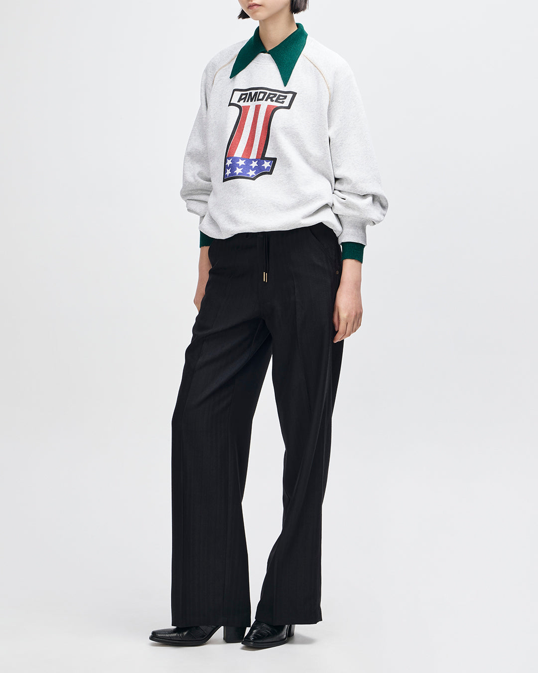 One More Marle Crew lt grey marle | Bildmaterial bereitgestellt von SHOES.PLEASE.