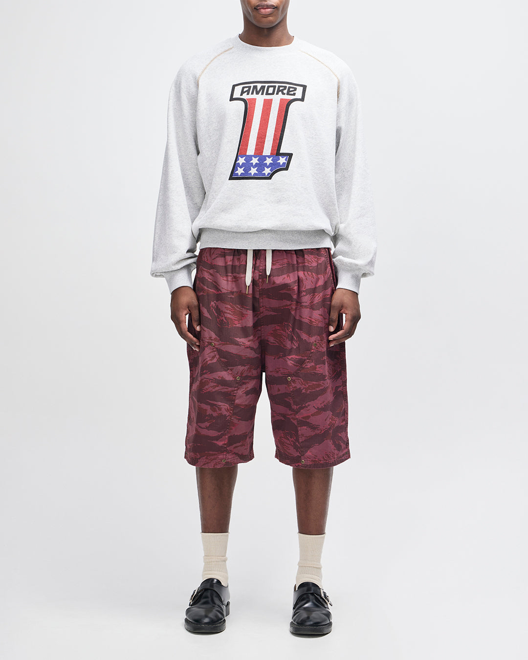 One More Marle Crew lt grey marle | Bildmaterial bereitgestellt von SHOES.PLEASE.