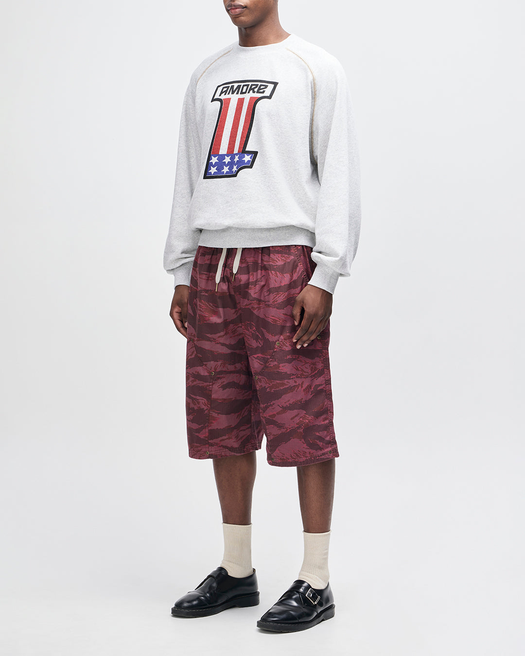One More Marle Crew lt grey marle | Bildmaterial bereitgestellt von SHOES.PLEASE.