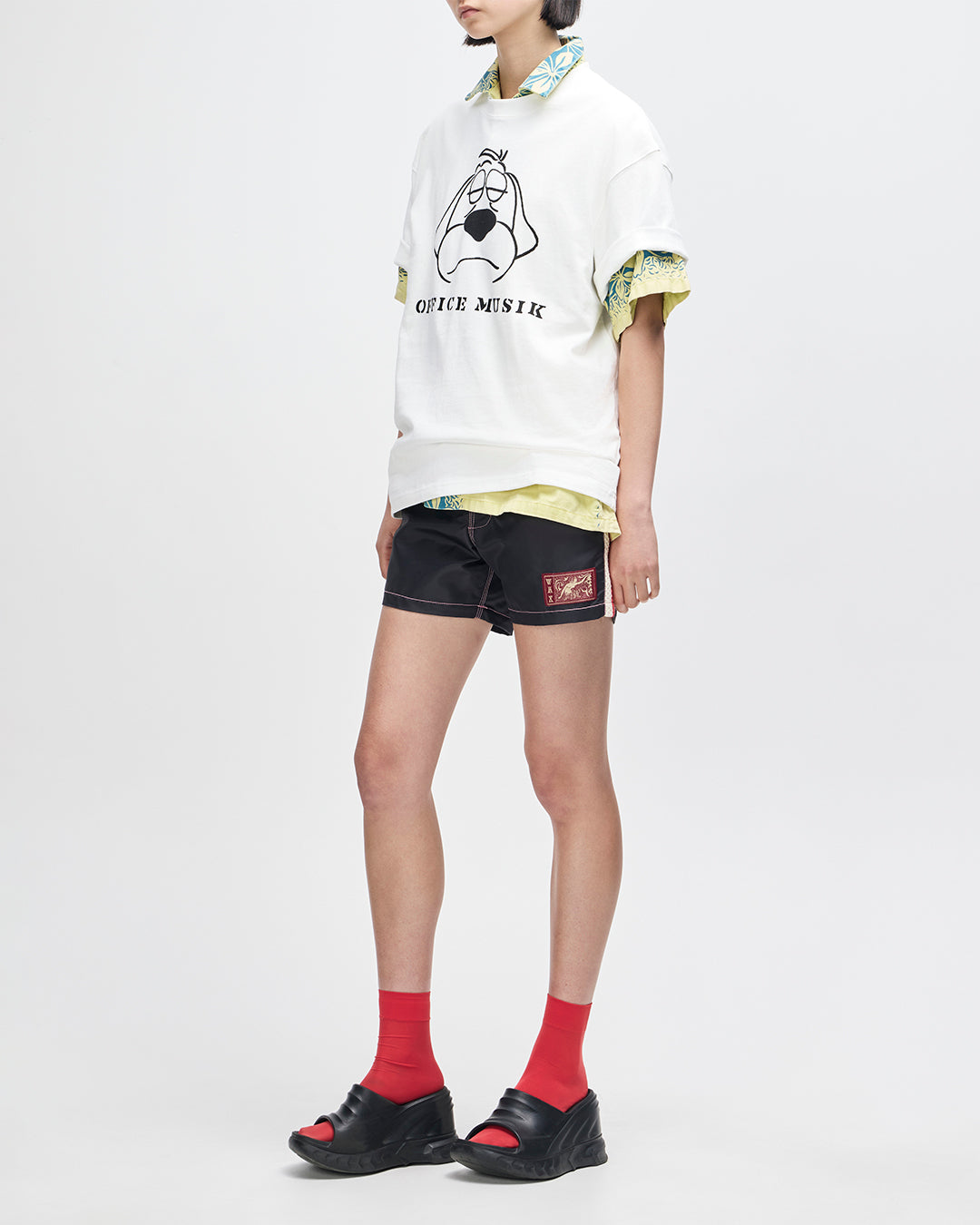 Office Musique Tee vintage white | Bildmaterial bereitgestellt von SHOES.PLEASE.