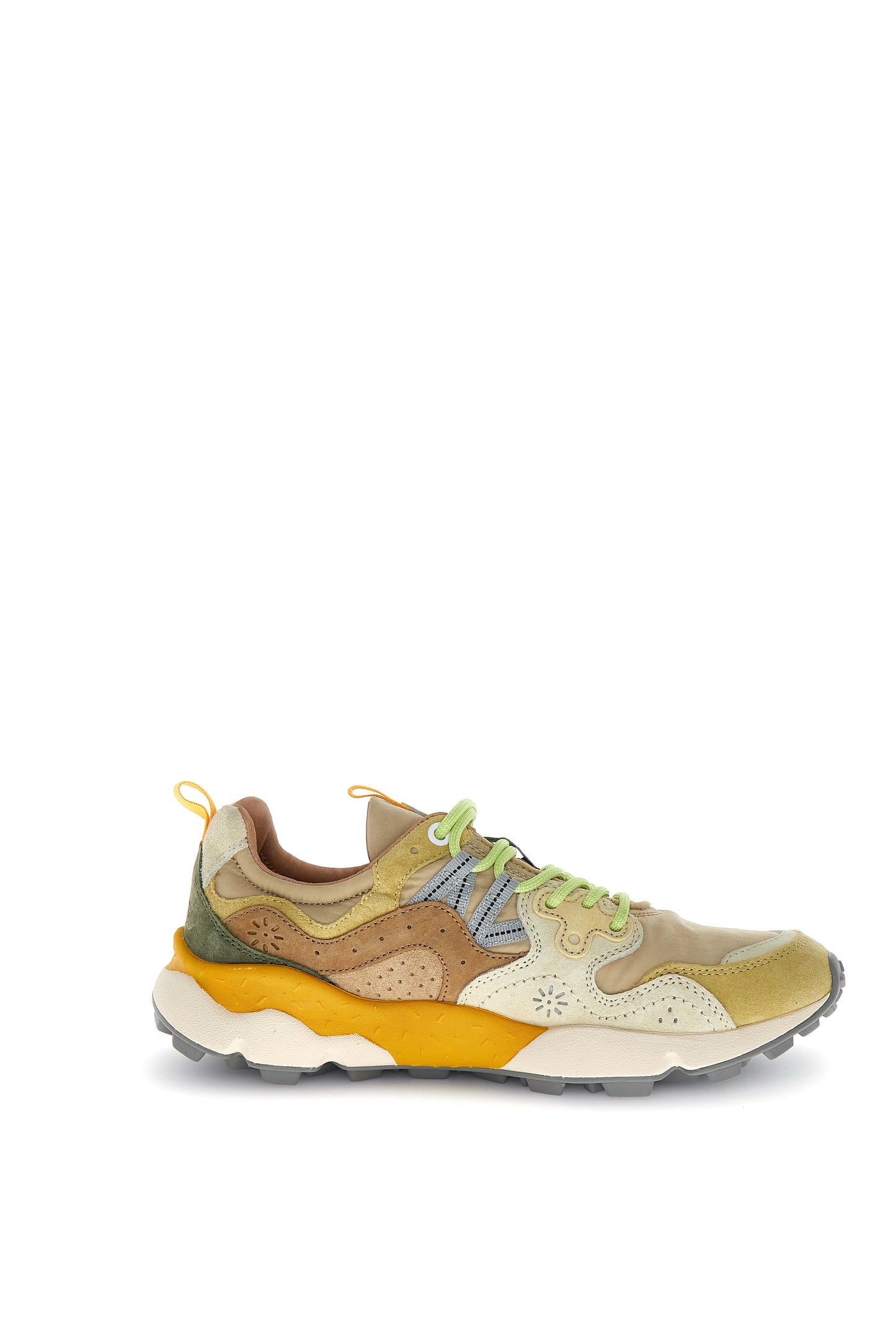 YAMANO 3 UNI SUEDE/NYLON gelb | Bildmaterial bereitgestellt von SHOES.PLEASE.
