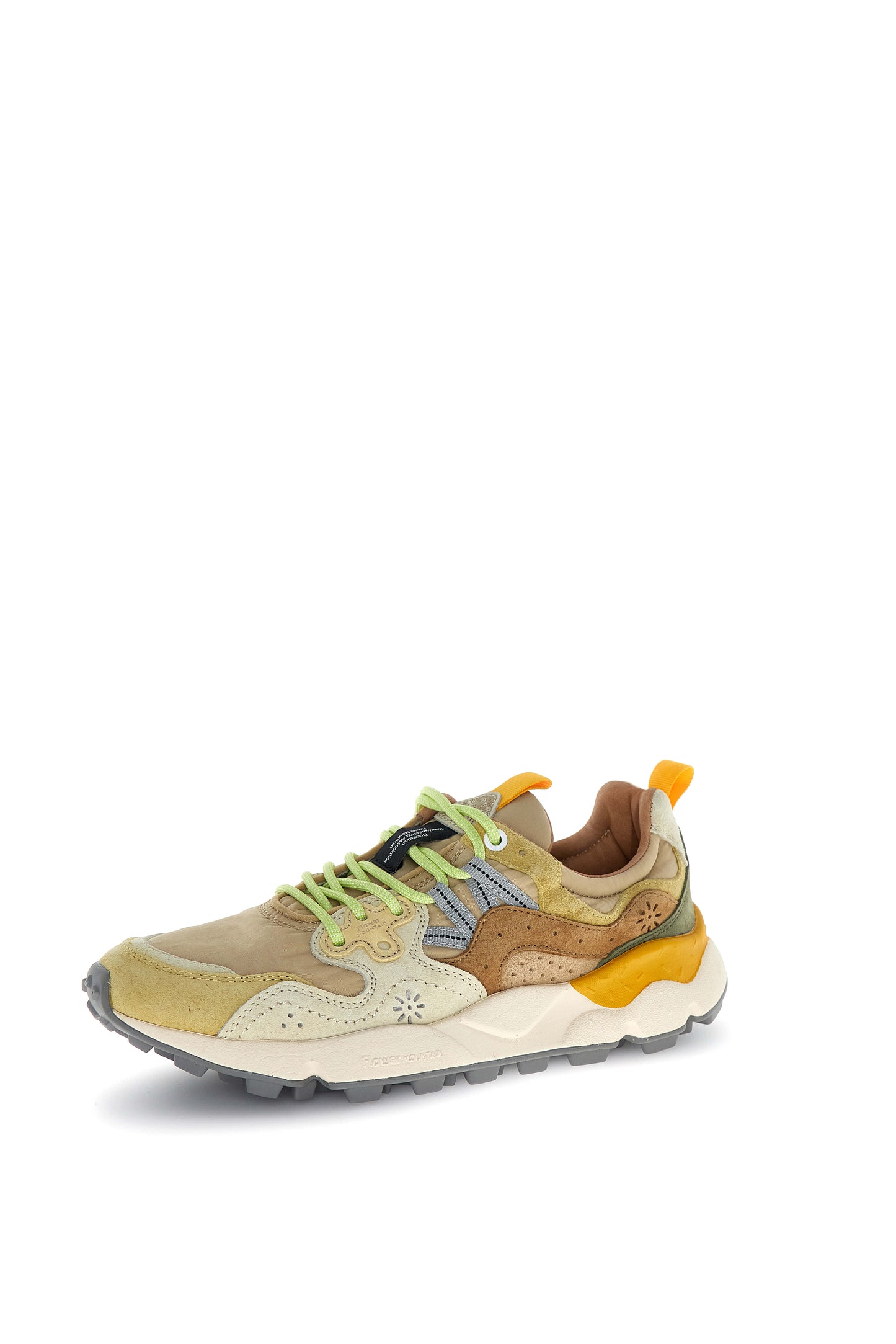 YAMANO 3 UNI SUEDE/NYLON gelb | Bildmaterial bereitgestellt von SHOES.PLEASE.