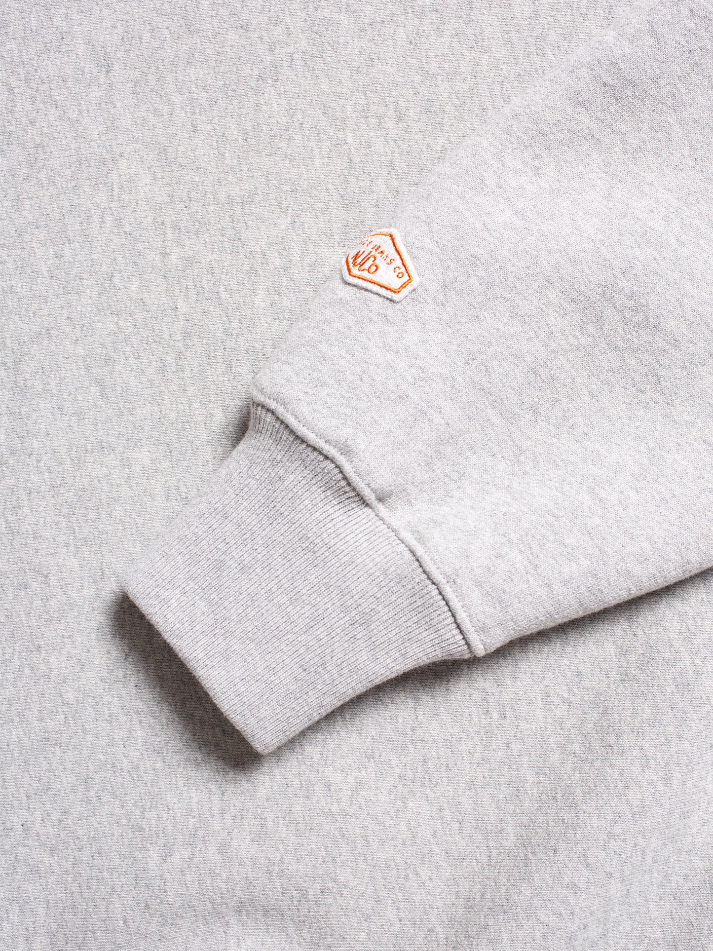 Hasse Crew Neck Sweatshirt greymelange | Bildmaterial bereitgestellt von SHOES.PLEASE.