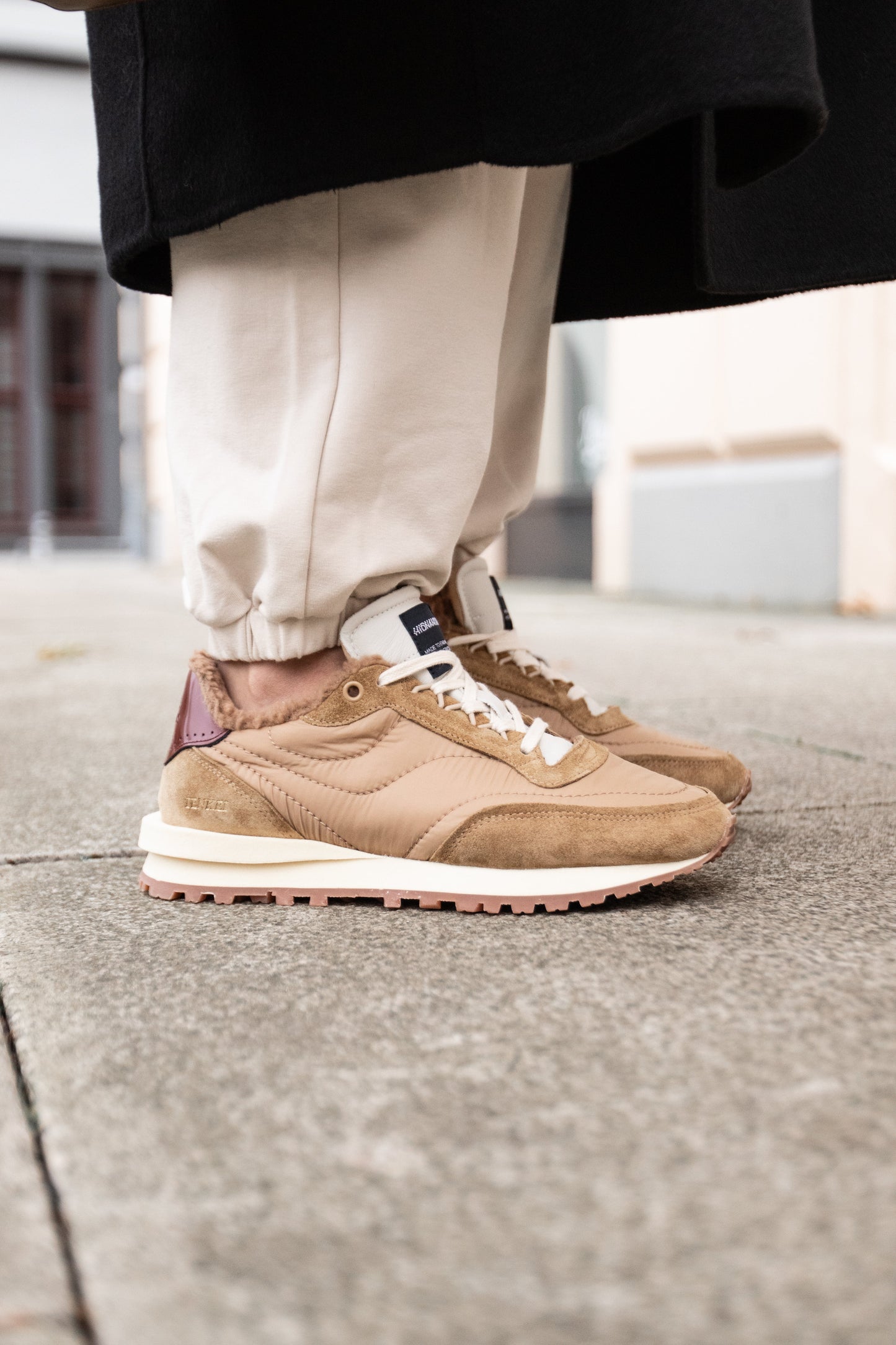 TENKEI POLAR FLEECE W light brown/burgun | Bildmaterial bereitgestellt von SHOES.PLEASE.