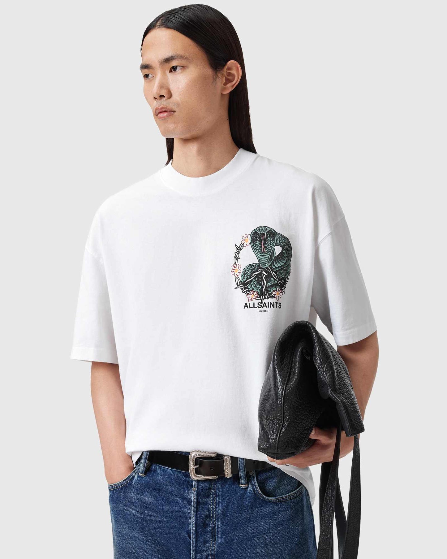 Snakebite Ss Crew optic white | Bildmaterial bereitgestellt von SHOES.PLEASE.
