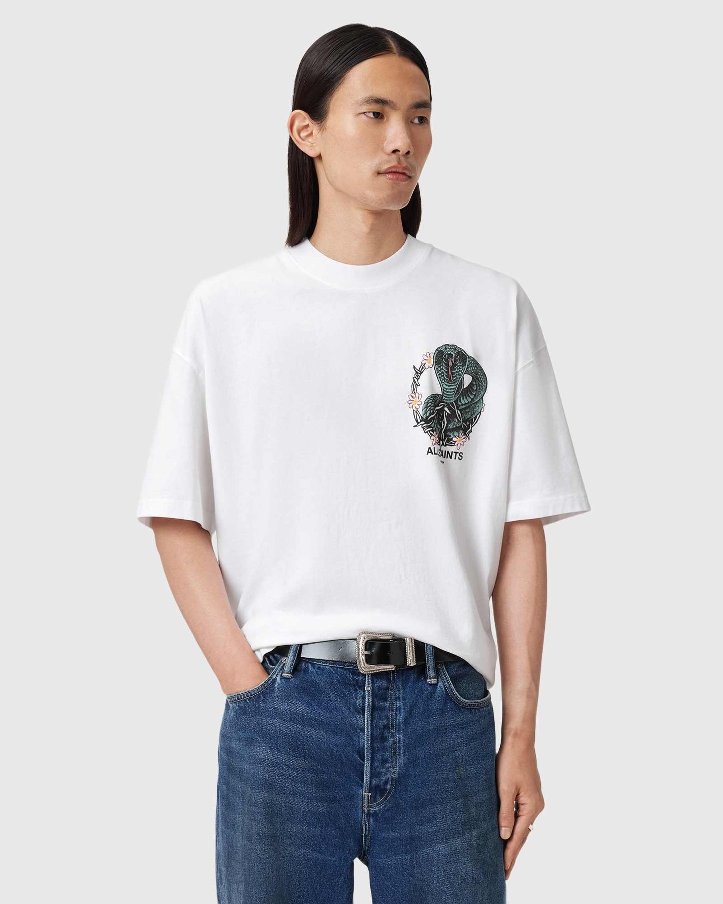 Snakebite Ss Crew optic white | Bildmaterial bereitgestellt von SHOES.PLEASE.