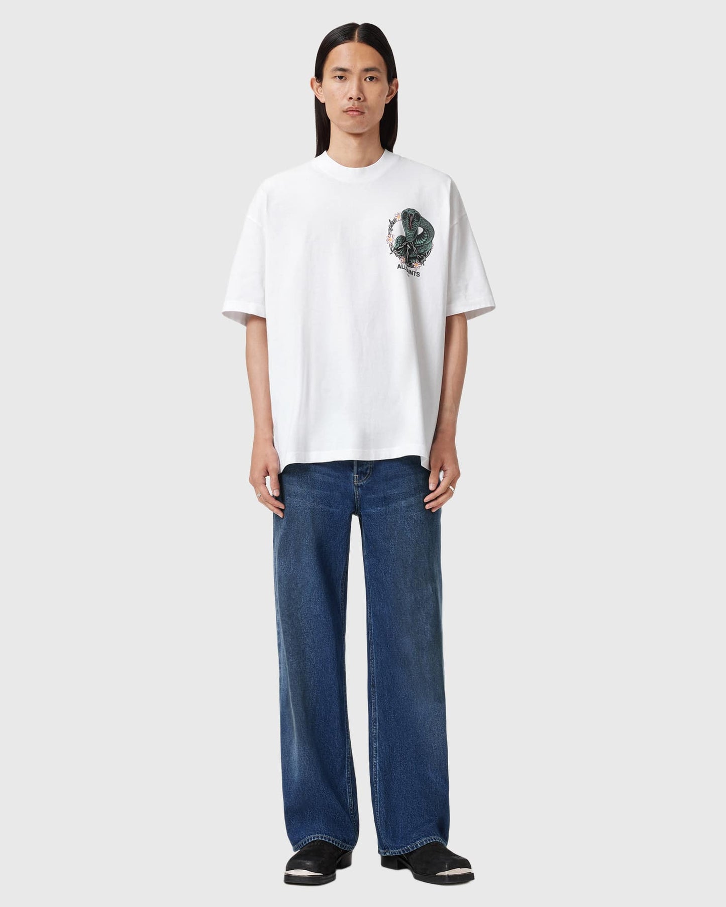 Snakebite Ss Crew optic white | Bildmaterial bereitgestellt von SHOES.PLEASE.