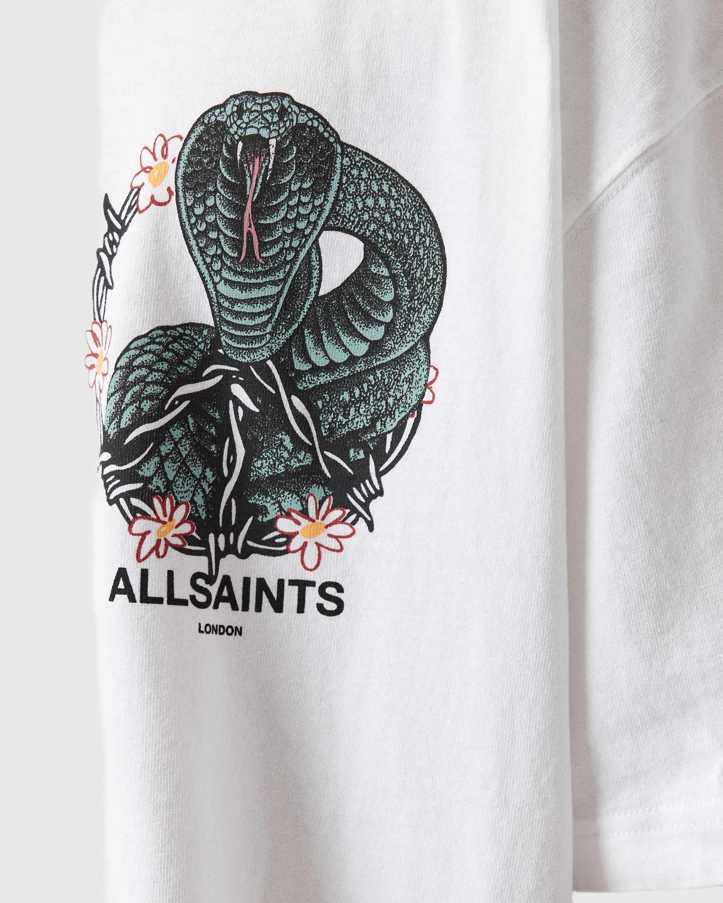 Snakebite Ss Crew optic white | Bildmaterial bereitgestellt von SHOES.PLEASE.