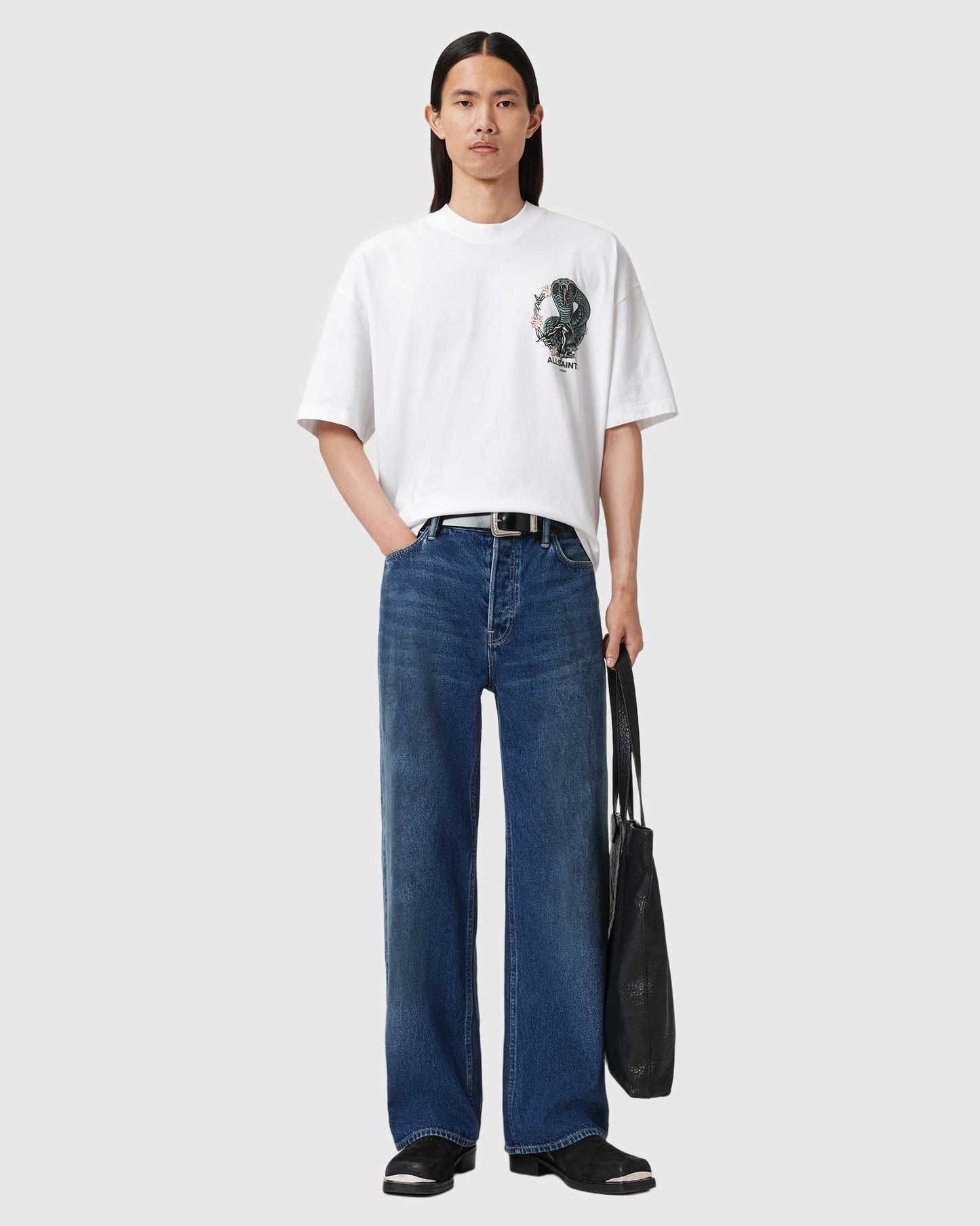 Snakebite Ss Crew optic white | Bildmaterial bereitgestellt von SHOES.PLEASE.