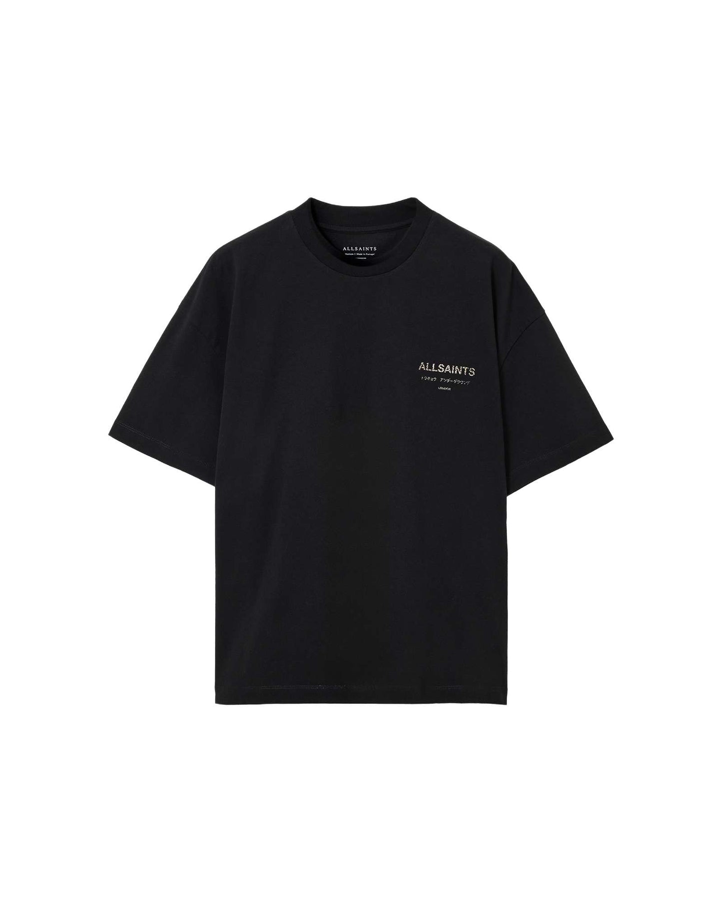 UNDERGROUND SS CREW jet black/leopard | Bildmaterial bereitgestellt von SHOES.PLEASE.