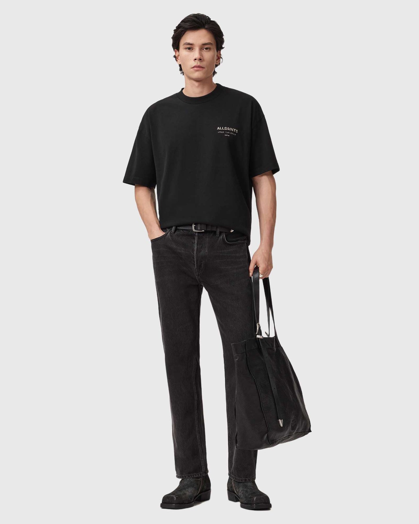 UNDERGROUND SS CREW jet black/leopard | Bildmaterial bereitgestellt von SHOES.PLEASE.