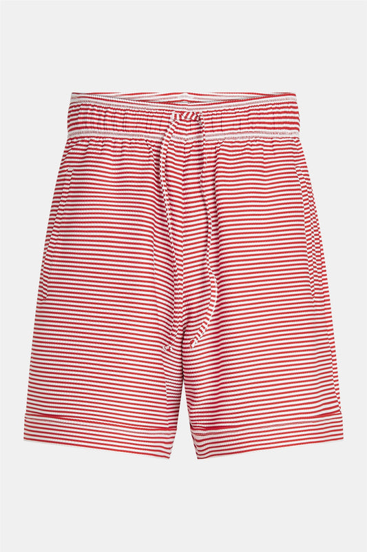 Shorts stripe red