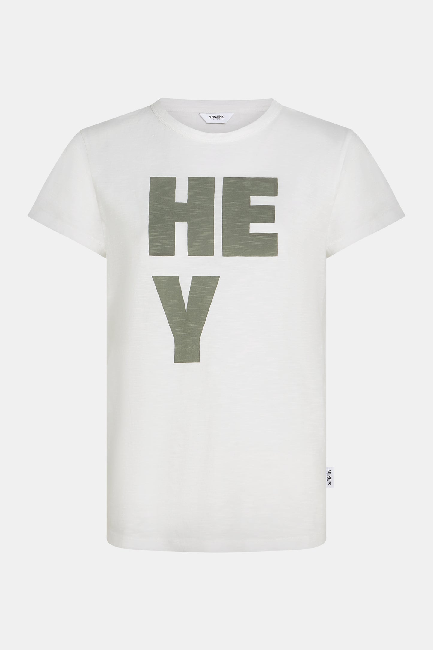 T-shirt print ecru | Bildmaterial bereitgestellt von SHOES.PLEASE.