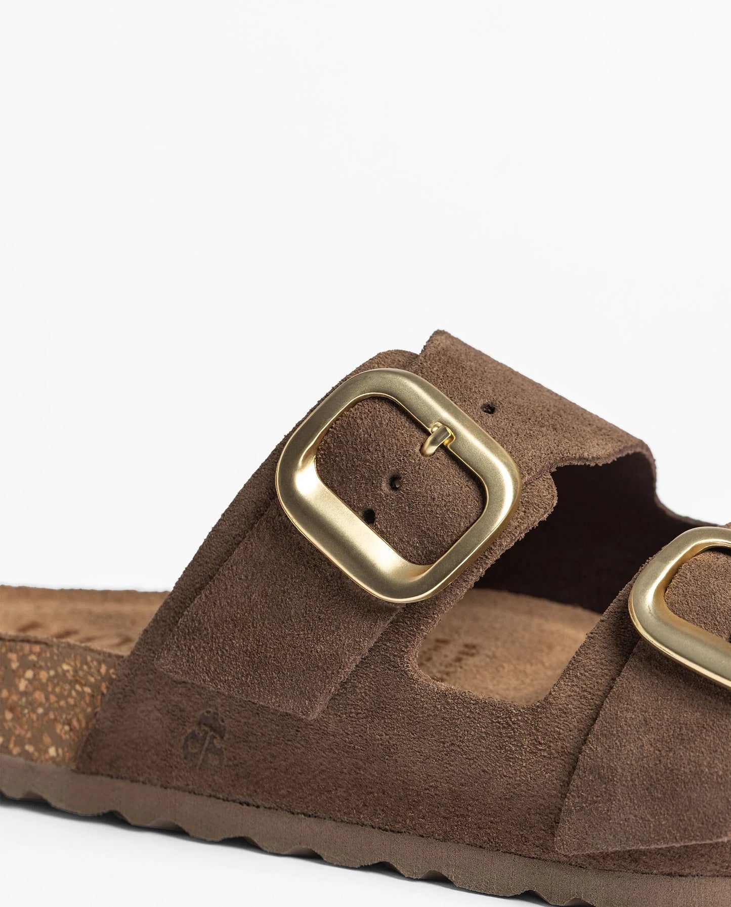 JERBA-700 Sandalia plana NOBUCK mocha | Bildmaterial bereitgestellt von SHOES.PLEASE.