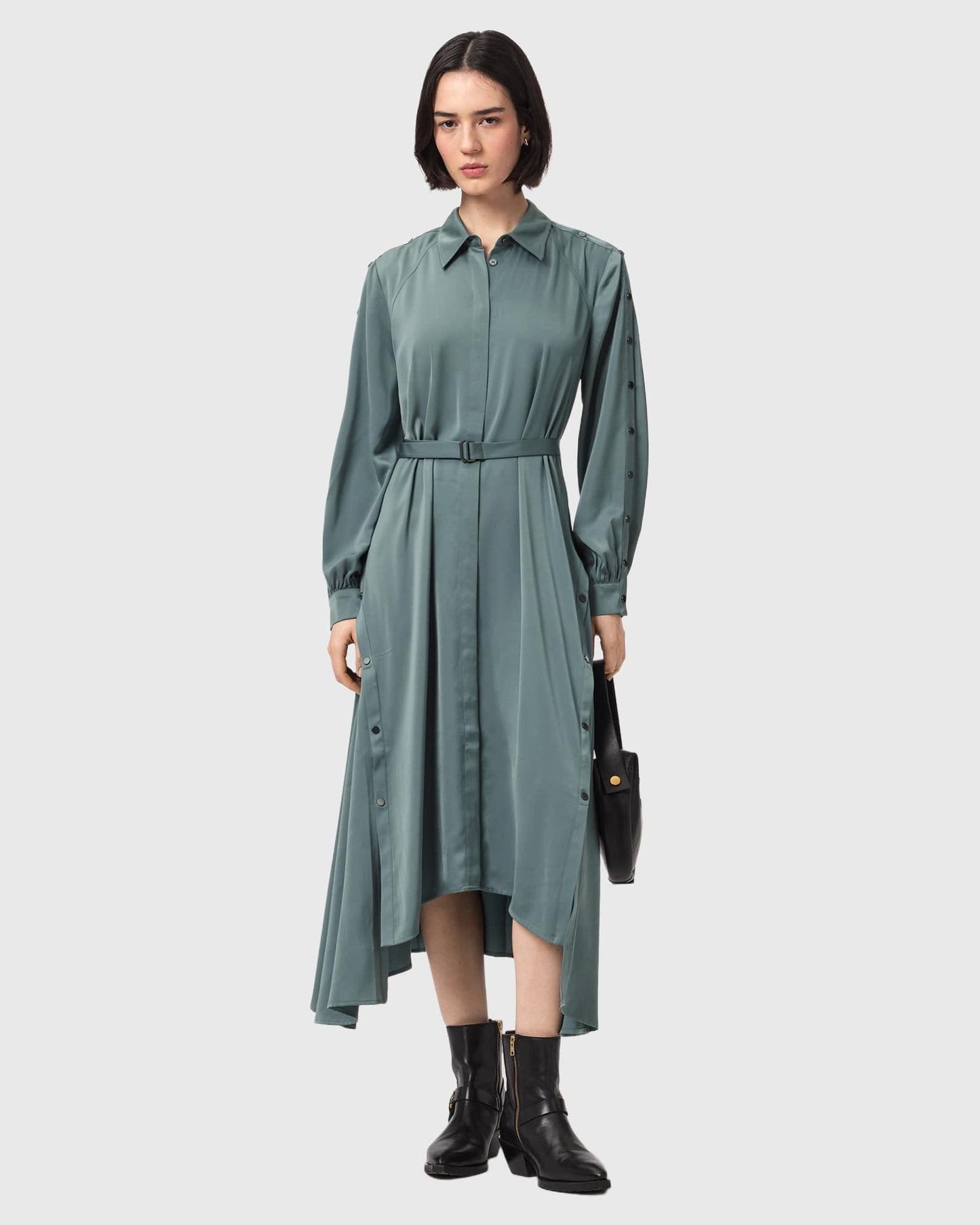 LEXI DRESS steel blue | Bildmaterial bereitgestellt von SHOES.PLEASE.