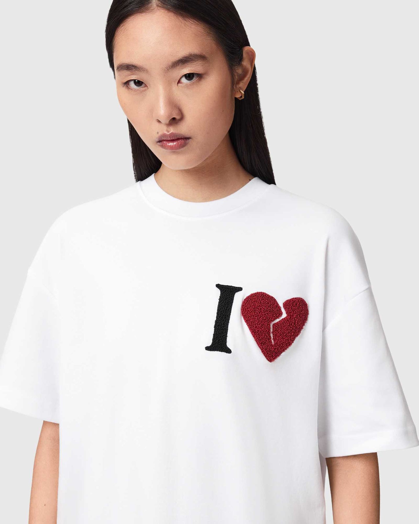 HEART ETTA TEE optic white | Bildmaterial bereitgestellt von SHOES.PLEASE.