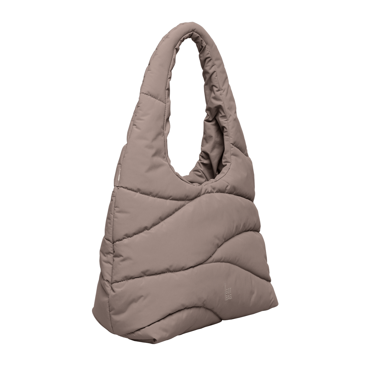 Wavy Puffer Shoulder Bag oyster | Bildmaterial bereitgestellt von SHOES.PLEASE.